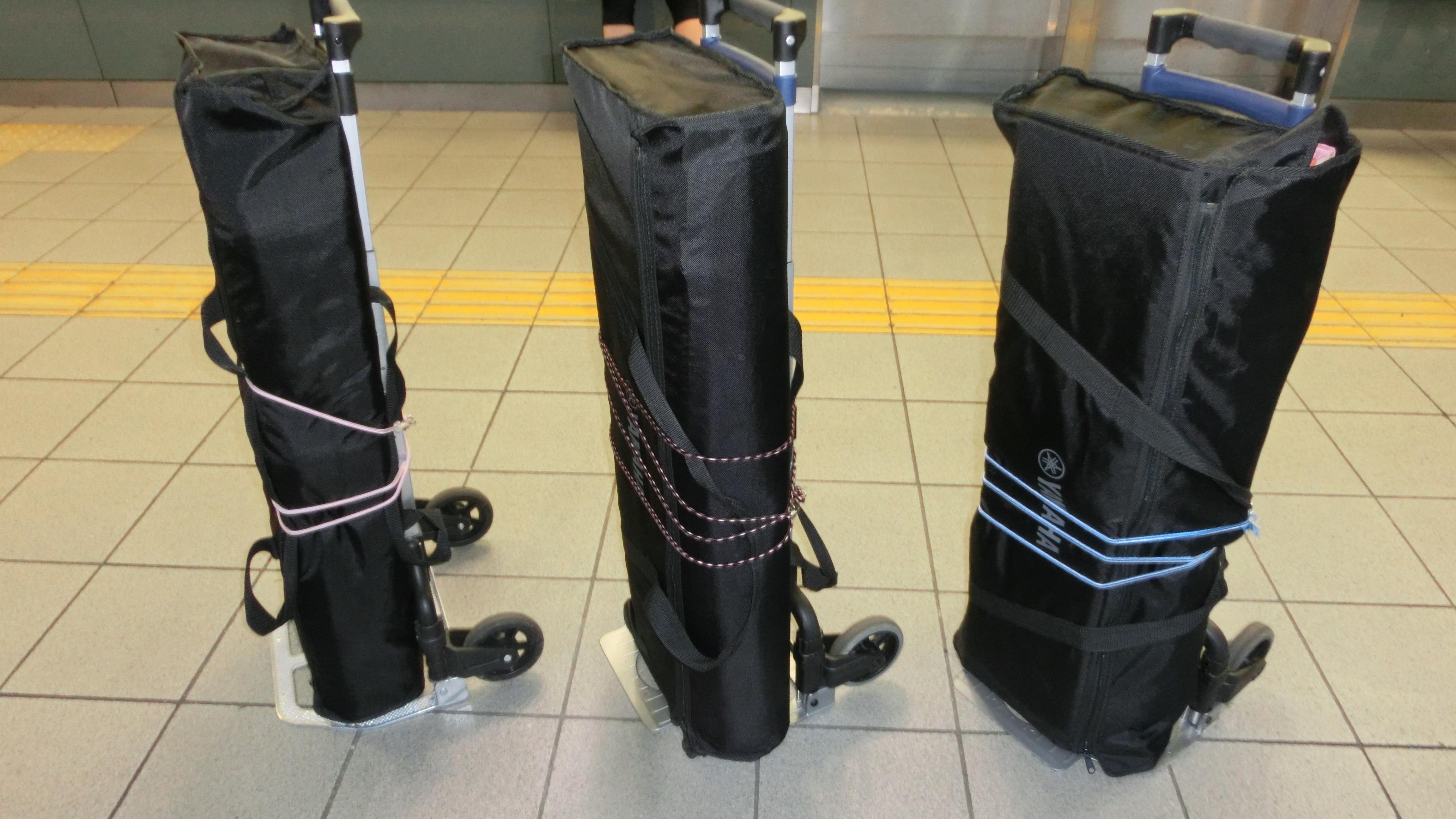 フットシンセボード移動中